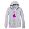 Adult Triblend Full-Zip Fleece Hooded Sweatshirt Thumbnail