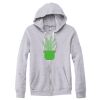 Adult Triblend Full-Zip Fleece Hooded Sweatshirt Thumbnail