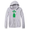 Adult Triblend Full-Zip Fleece Hooded Sweatshirt Thumbnail