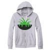Adult Triblend Full-Zip Fleece Hooded Sweatshirt Thumbnail