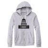 Adult Triblend Full-Zip Fleece Hooded Sweatshirt Thumbnail