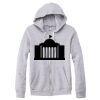 Adult Triblend Full-Zip Fleece Hooded Sweatshirt Thumbnail