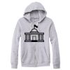 Adult Triblend Full-Zip Fleece Hooded Sweatshirt Thumbnail