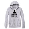 Adult Triblend Full-Zip Fleece Hooded Sweatshirt Thumbnail