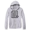 Adult Triblend Full-Zip Fleece Hooded Sweatshirt Thumbnail