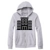 Adult Triblend Full-Zip Fleece Hooded Sweatshirt Thumbnail