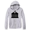 Adult Triblend Full-Zip Fleece Hooded Sweatshirt Thumbnail