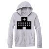 Adult Triblend Full-Zip Fleece Hooded Sweatshirt Thumbnail