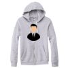 Adult Triblend Full-Zip Fleece Hooded Sweatshirt Thumbnail