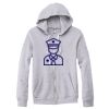 Adult Triblend Full-Zip Fleece Hooded Sweatshirt Thumbnail