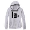 Adult Triblend Full-Zip Fleece Hooded Sweatshirt Thumbnail