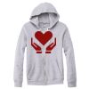 Adult Triblend Full-Zip Fleece Hooded Sweatshirt Thumbnail
