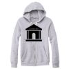Adult Triblend Full-Zip Fleece Hooded Sweatshirt Thumbnail