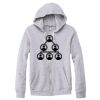 Adult Triblend Full-Zip Fleece Hooded Sweatshirt Thumbnail