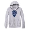 Adult Triblend Full-Zip Fleece Hooded Sweatshirt Thumbnail