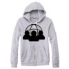 Adult Triblend Full-Zip Fleece Hooded Sweatshirt Thumbnail