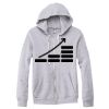 Adult Triblend Full-Zip Fleece Hooded Sweatshirt Thumbnail
