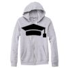 Adult Triblend Full-Zip Fleece Hooded Sweatshirt Thumbnail