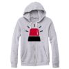 Adult Triblend Full-Zip Fleece Hooded Sweatshirt Thumbnail