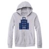 Adult Triblend Full-Zip Fleece Hooded Sweatshirt Thumbnail