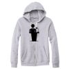 Adult Triblend Full-Zip Fleece Hooded Sweatshirt Thumbnail