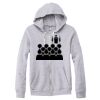 Adult Triblend Full-Zip Fleece Hooded Sweatshirt Thumbnail