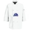 Eight Pearl Button Chef Coat with Thermometer Pocket Thumbnail