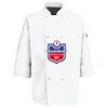 Eight Pearl Button Chef Coat with Thermometer Pocket Thumbnail