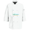 Eight Pearl Button Chef Coat with Thermometer Pocket Thumbnail