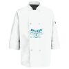 Eight Pearl Button Chef Coat with Thermometer Pocket Thumbnail