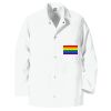 Gripper Front Short Butcher Coat Thumbnail